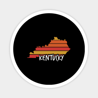 Kentucky Retro Eighties Style, Great Gift Souvenir design Magnet